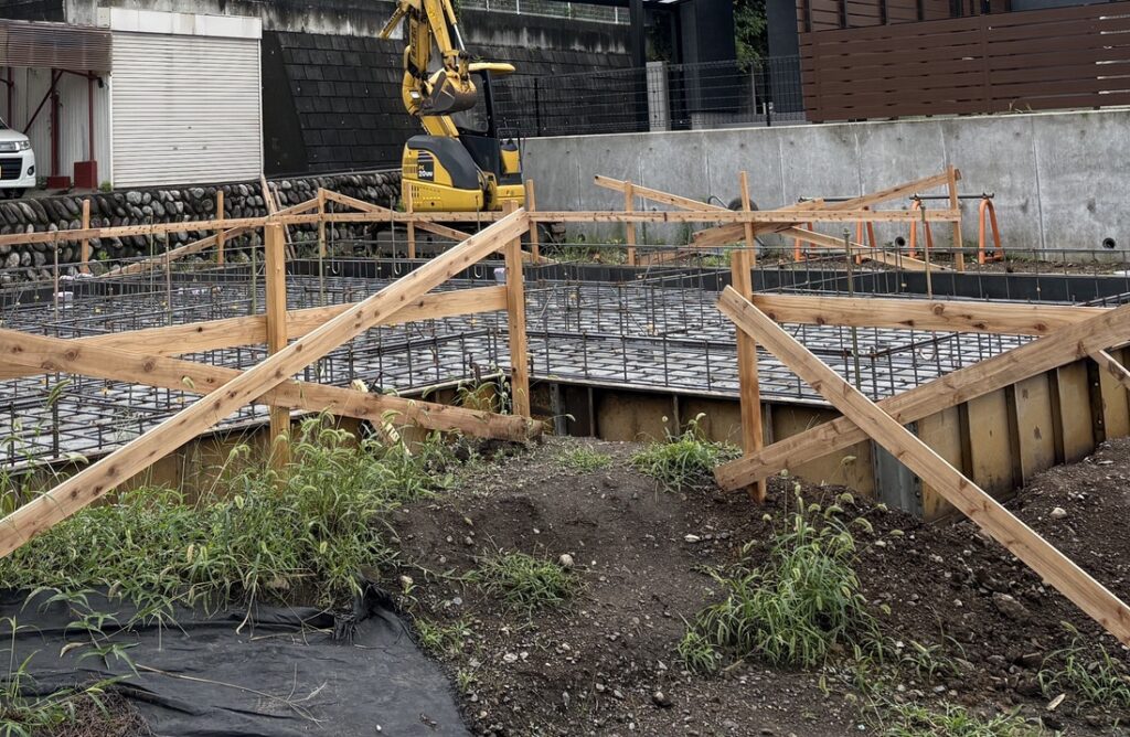 愛犬と暮らす家②基礎工事