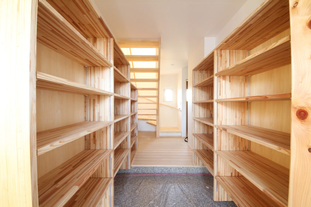 日高市の家13 　完成写真（１階）