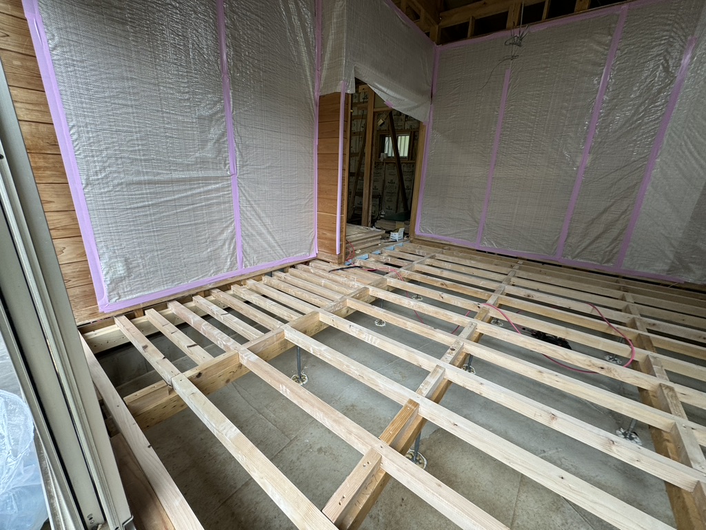 古民家再生＃２　工事の様子です