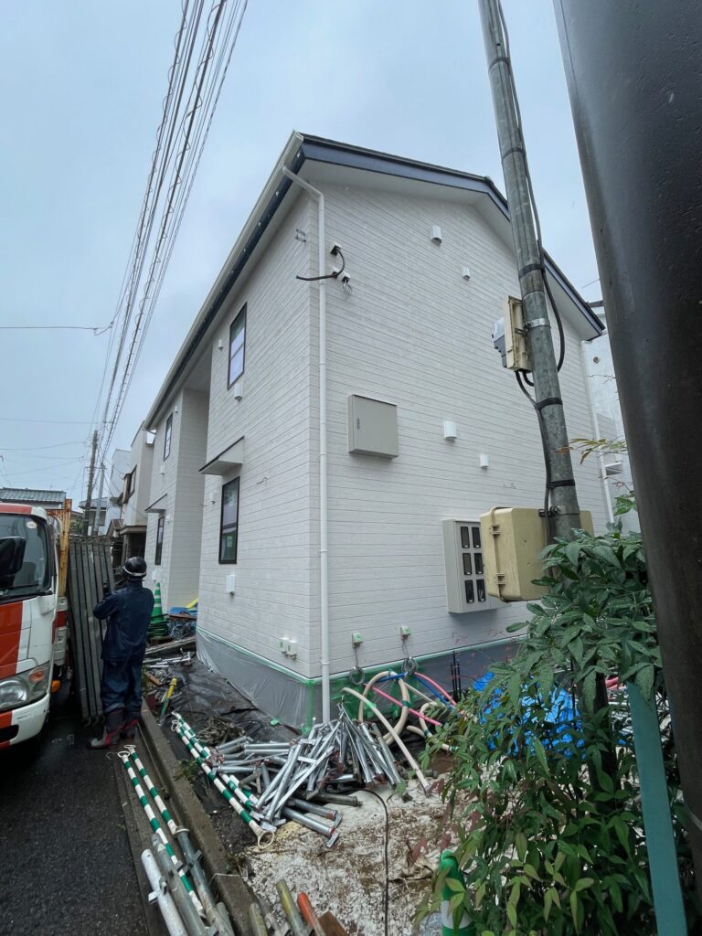 ふじみ野の木造アパート【11】クロス工事